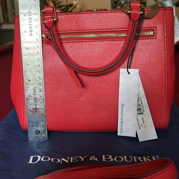 Dooney & Bourke Saffiano Zip Satchel